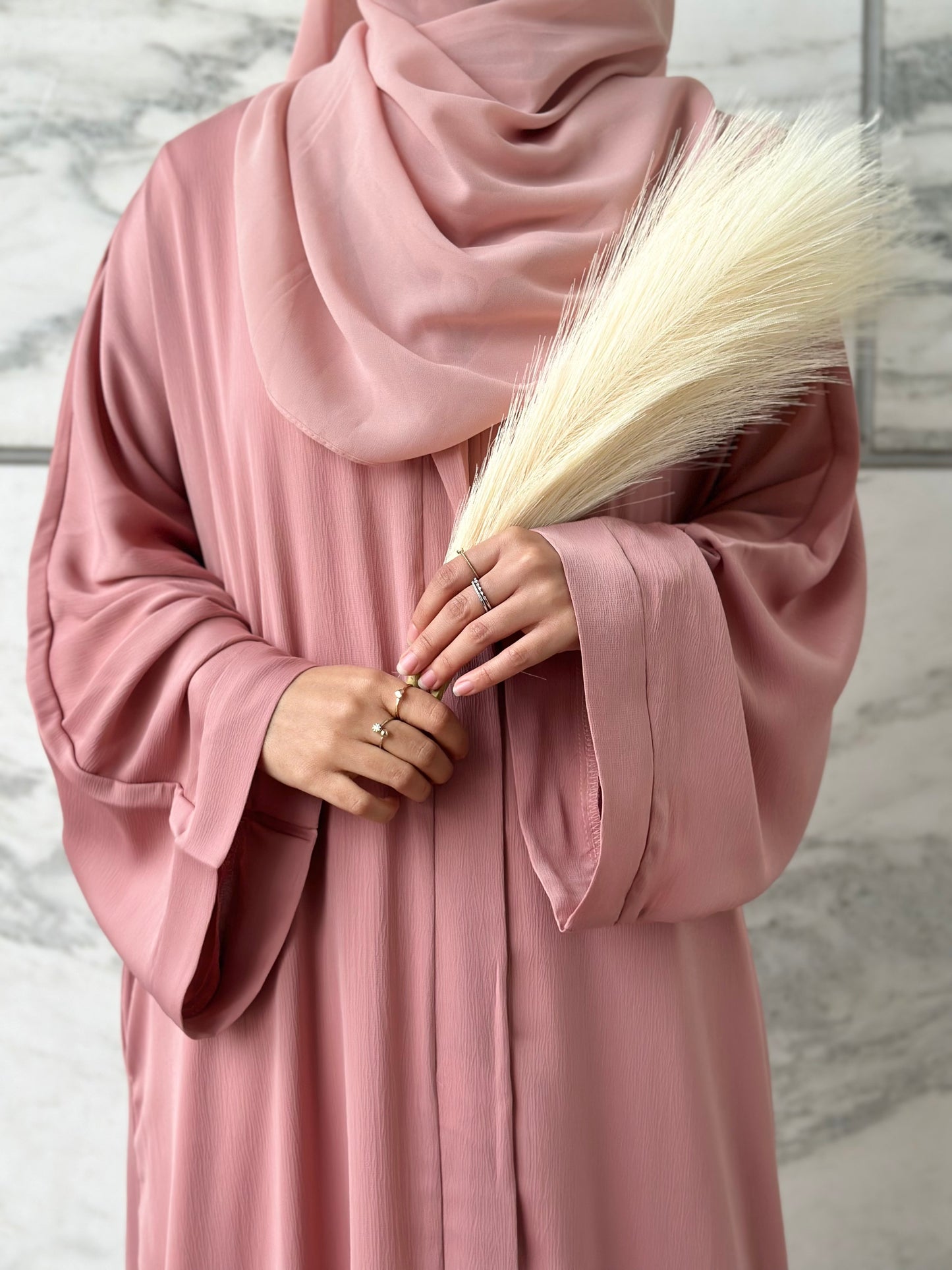 Moonlight Abaya - Pink