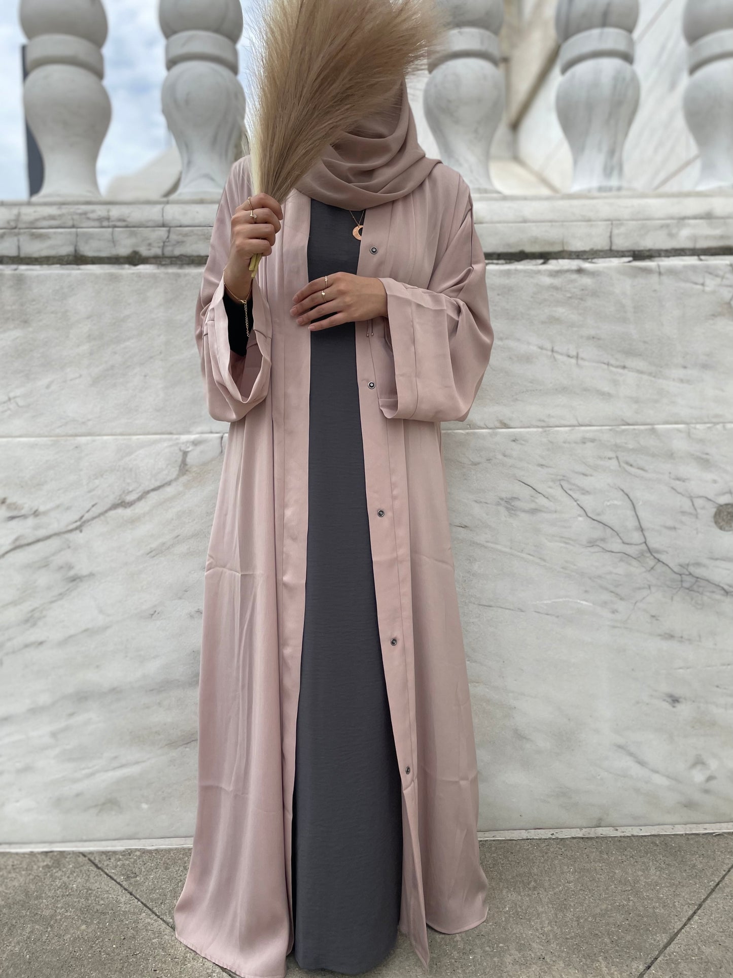 Moonlight Abaya - Beige