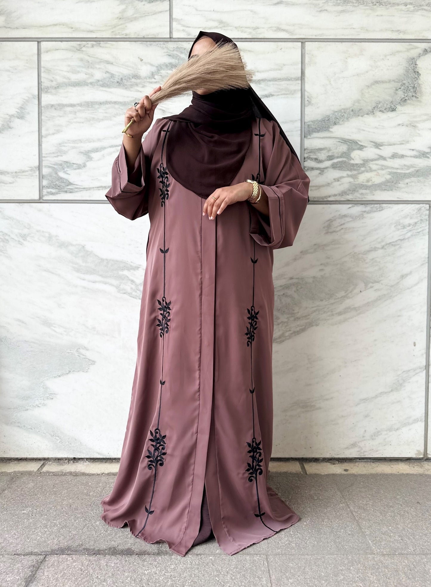 Layla Abaya - Mauve