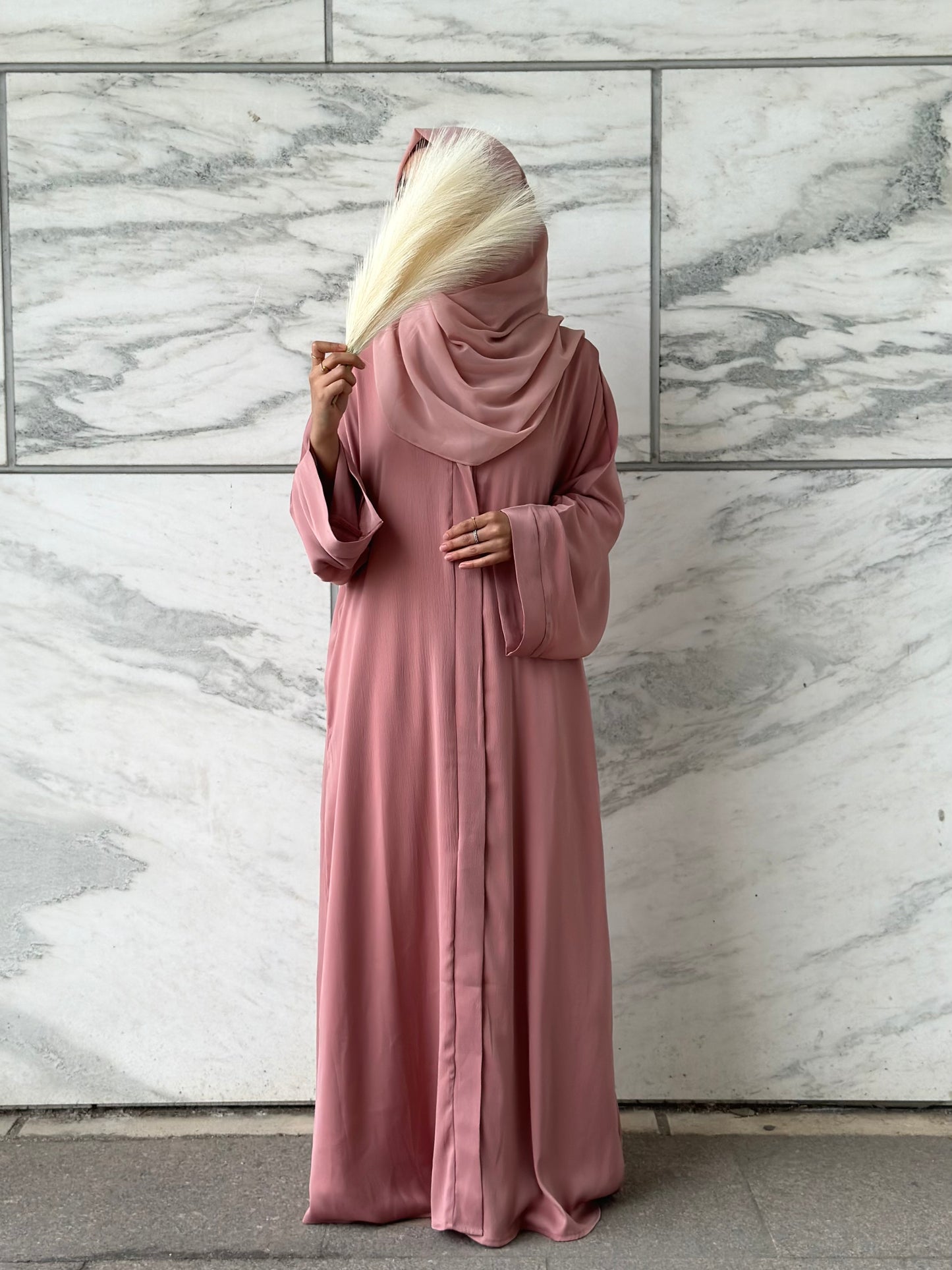 Moonlight Abaya - Pink